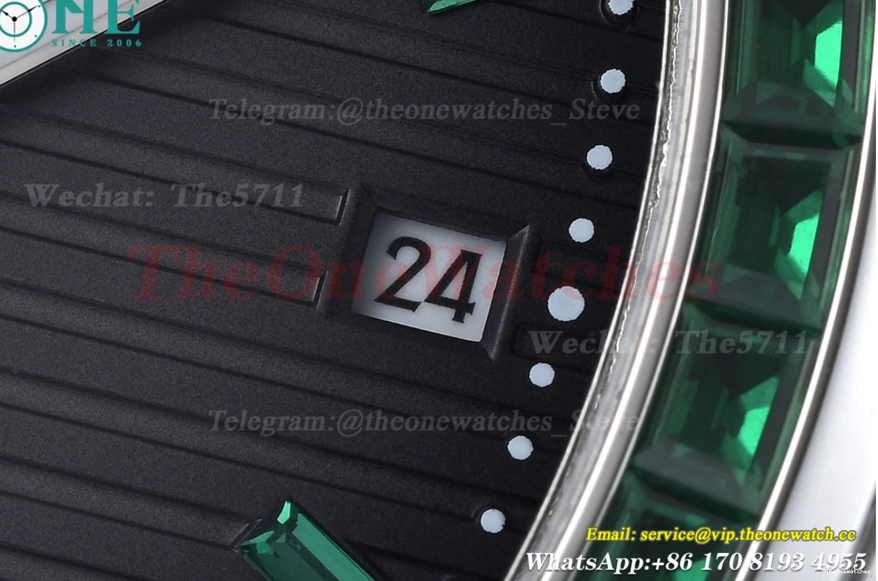Dial MY8215 Diamond GDF LE Nautilus SS Dia 40mm Grey Green 0520